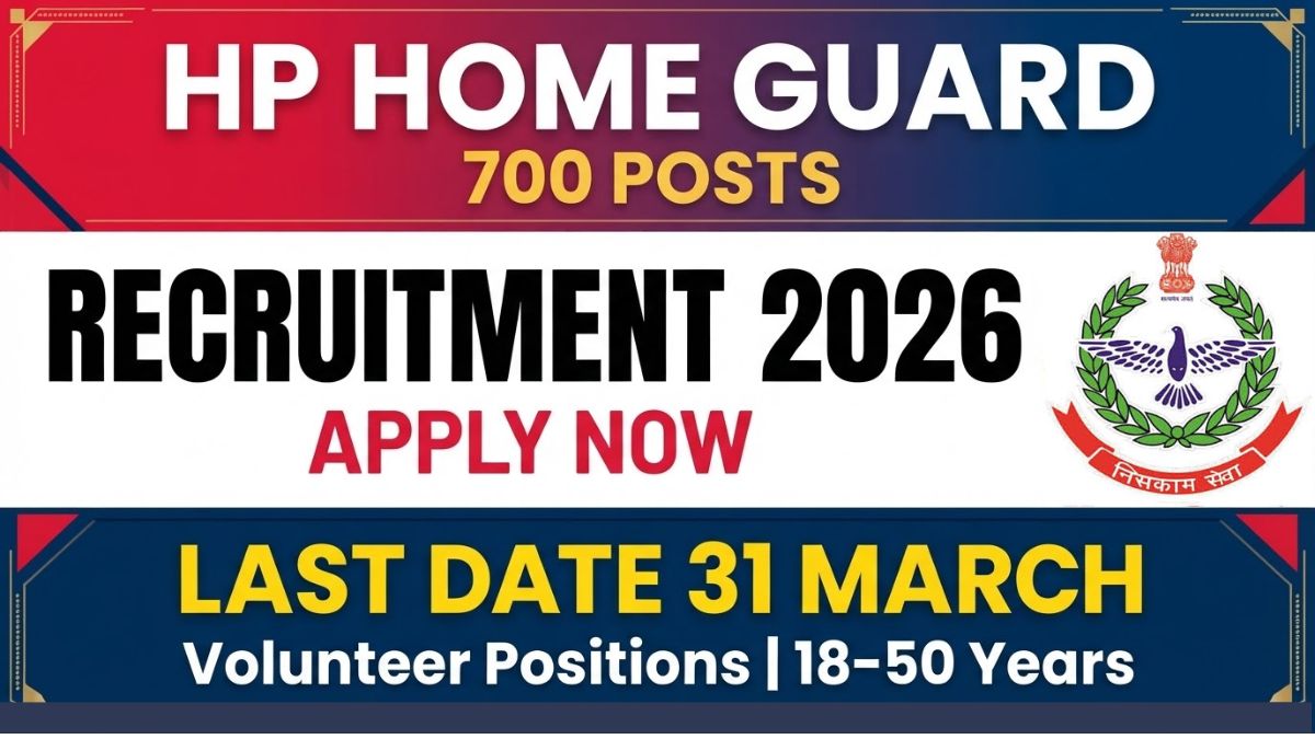 HP Home Guard Recruitment 2026: 700 Volunteer Posts Available Now